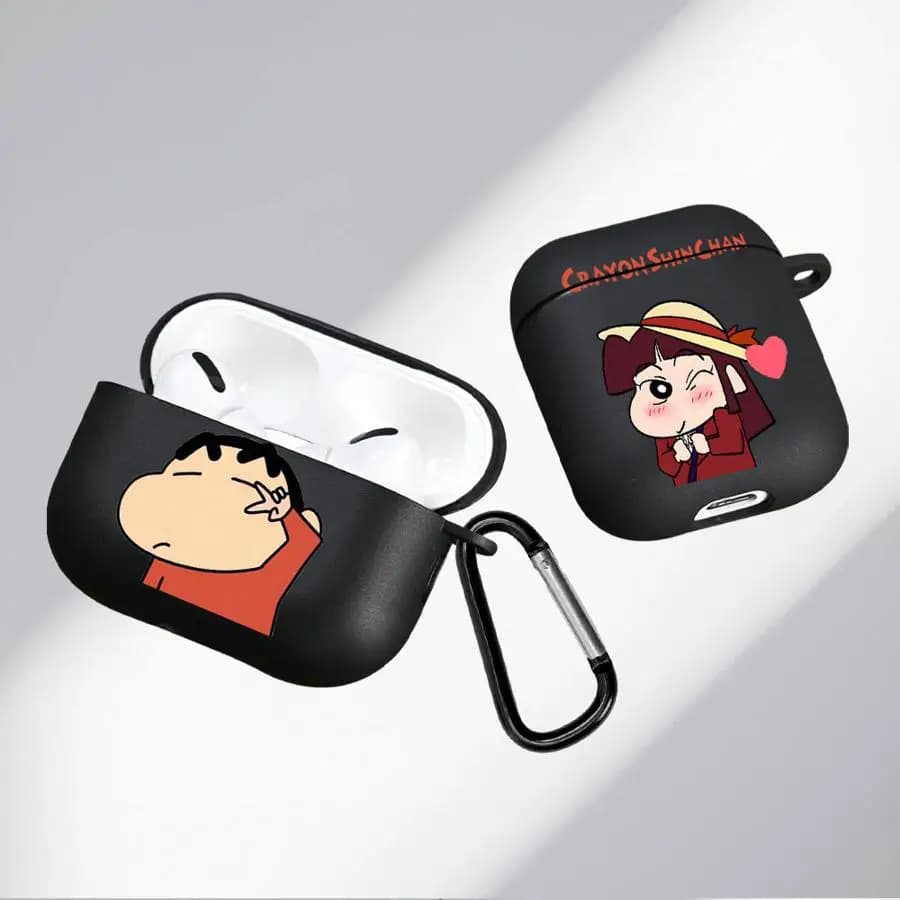 Cartoon Crayon Shin Chan earphone case for Airpods 3 4 Pro3 Pro Pro2 1 2