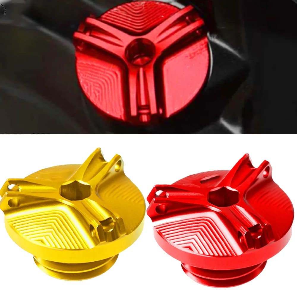Motorcycle M19*2.5 Engine Oil Plug Filler Cover Screw For Honda CBR 600 CBR600RR CBR 600RR 2004 2005 2006 2007 2008 2003-2016
