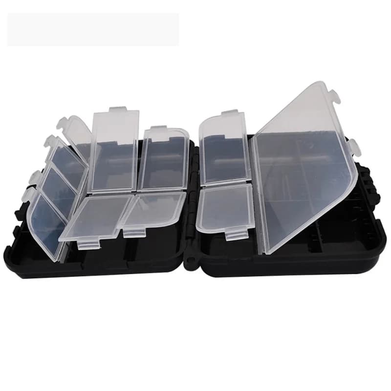 Mini Organizer Boxes for Fishing Equipment, Plastic Storage Containers Accessories, Artificial Mosque Boxes