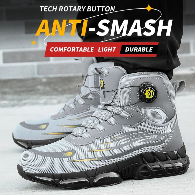 Scarpe antinfortunistiche popolari 2026, scarpe protettive, scarpe da lavoro, anti-schiacciamento e anti-perforazione per industria e miniere, comode
