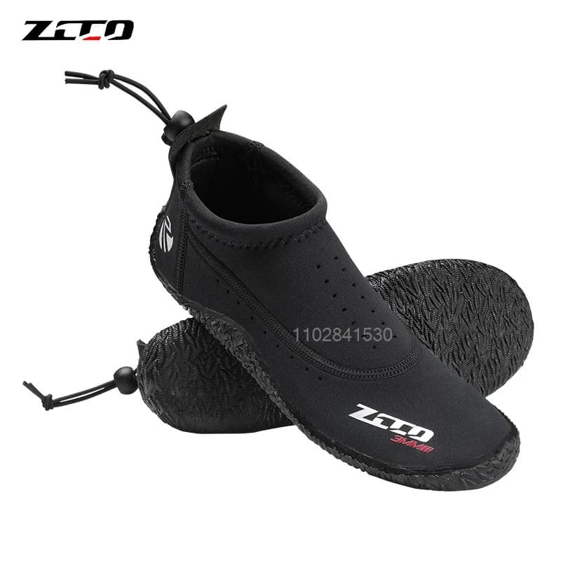 Stivali da sub corti da 3 mm Stivali da immersione in neoprene Stivali da muta Uomini e donne Snorkeling Scuba Diving Scarpe a piedi nudi Accessori da spiaggia