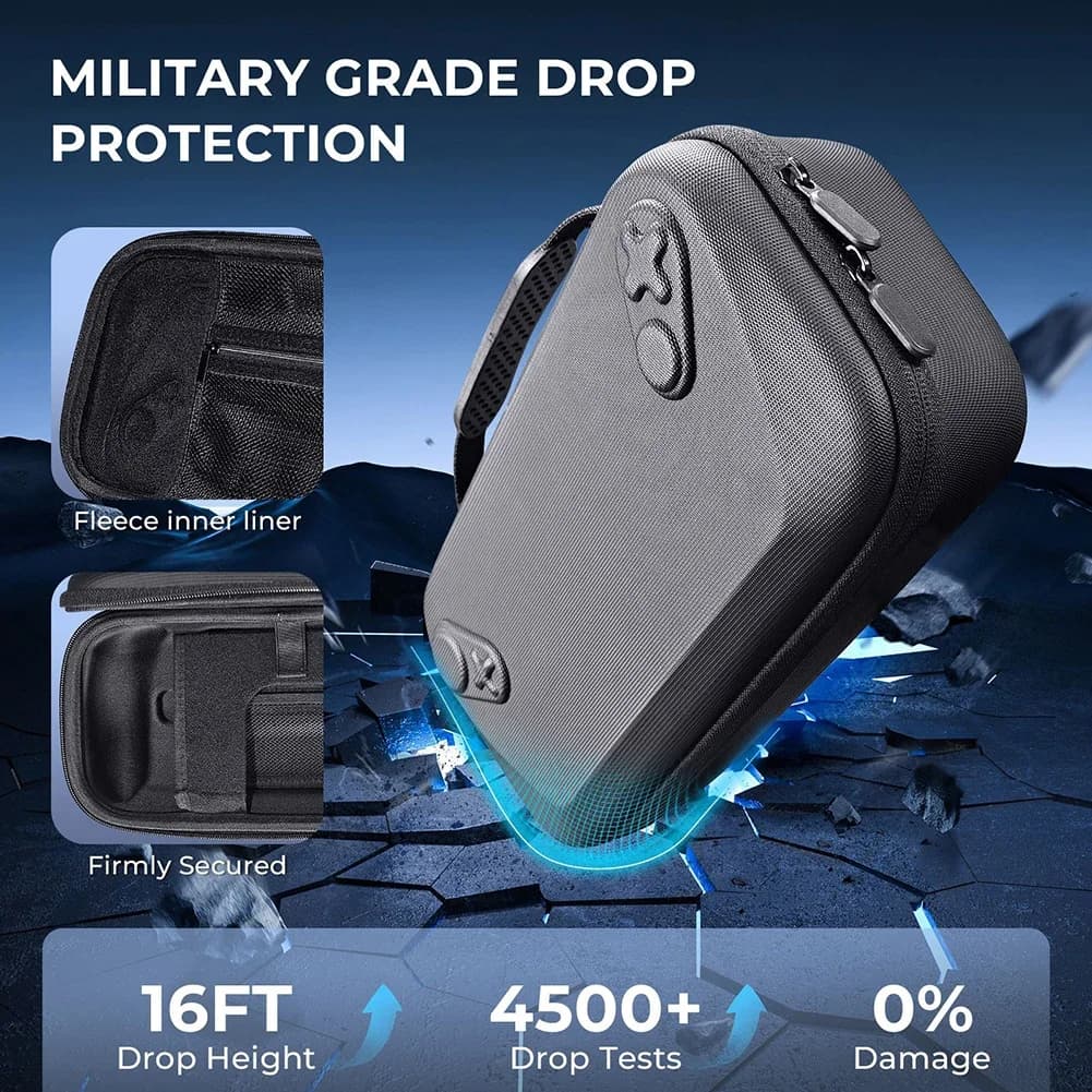 Per ROG-XBOX-Ally X Custodia da trasporto portatile Custodia protettiva con guscio rigido in EVA per accessori da gioco per console portatile