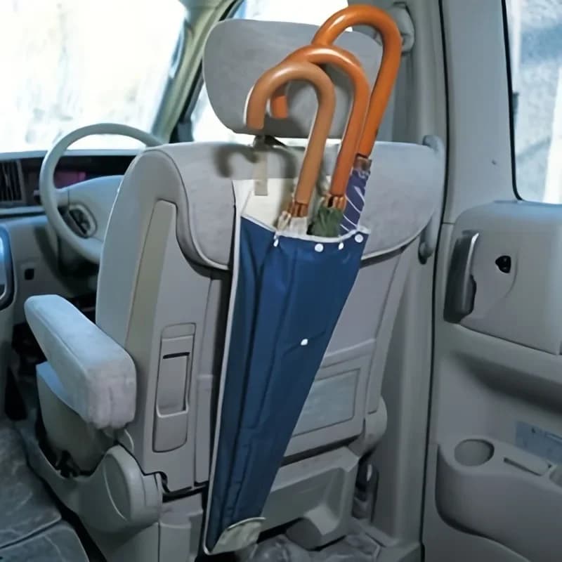 Portaombrelli impermeabile per auto, organizer per auto