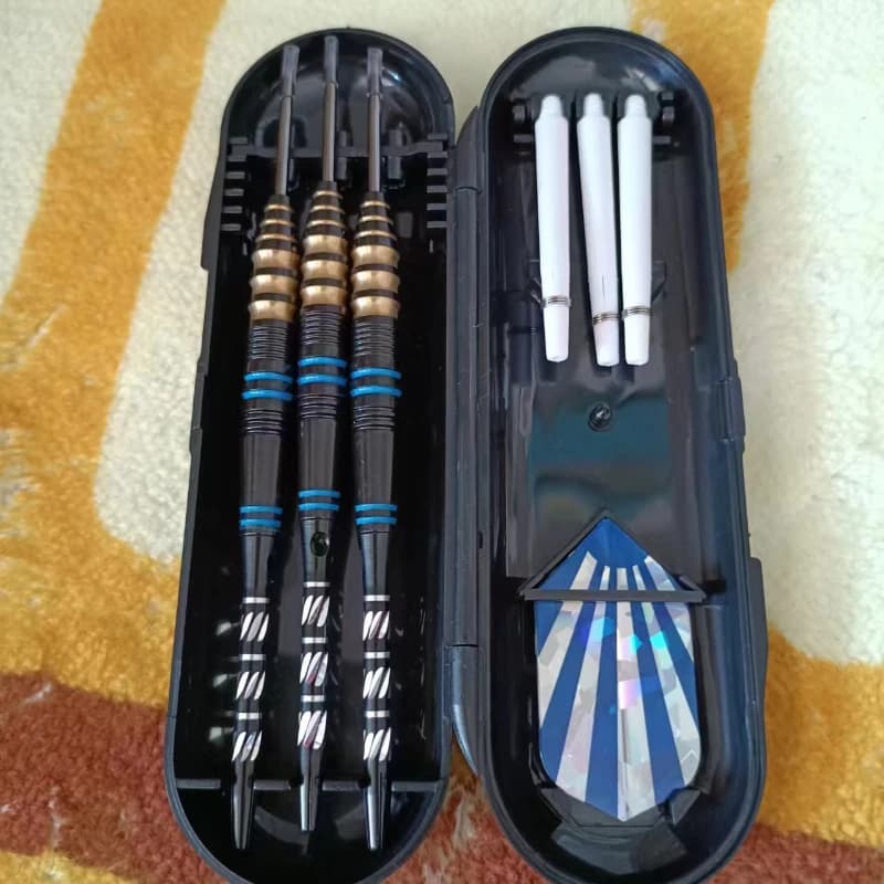 3 pezzi freccette professionali con punta in acciaio 23G ago in acciaio al tungsteno barre freccette aste in alluminio freccette veloci per giochi di freccette