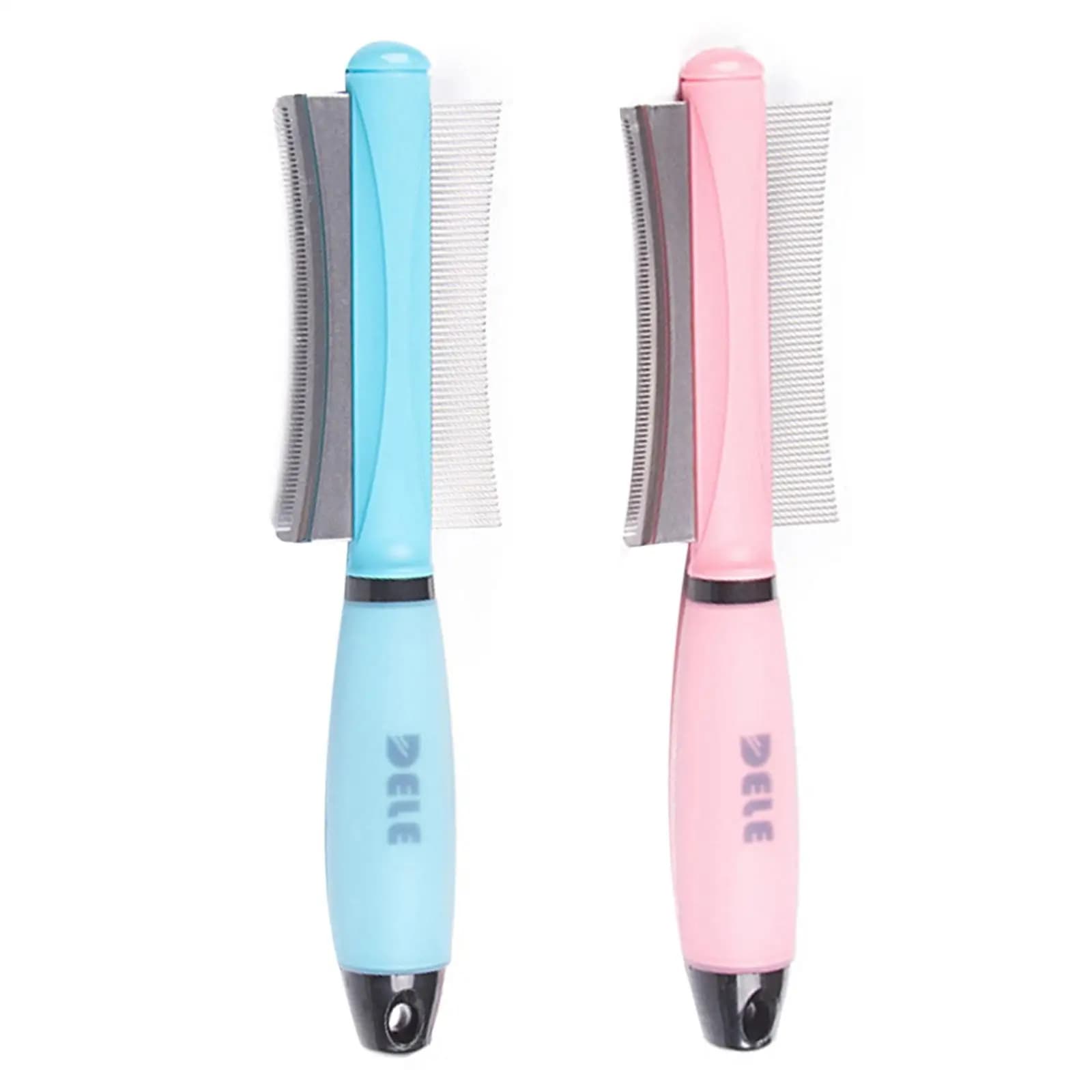 Pet Shampoo Brush Comb for Bathing with Silicone Bristles for Deep Cleaning Loose Hair and Soothing Skin