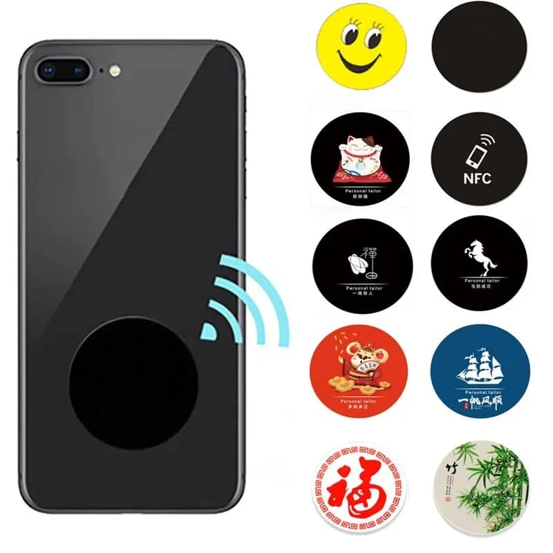 10 pz 1k S50 13.56MHz RFID Gen2 CUID Block 0 scrivibile tag intercambiabili carta UID riscrivibile NFC Sticker Android App MCT modifica