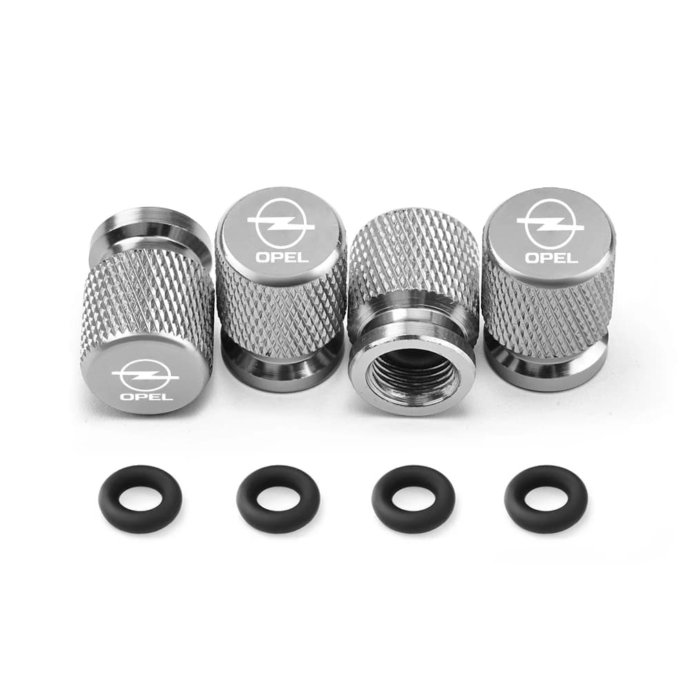 Tappi per Valvole Pneumatici Auto, Coperture Antipolvere e Impermeabili per Opel Insignia, Astra H G J, Antara, Vectra, Vivaro, Corsa, Zafira