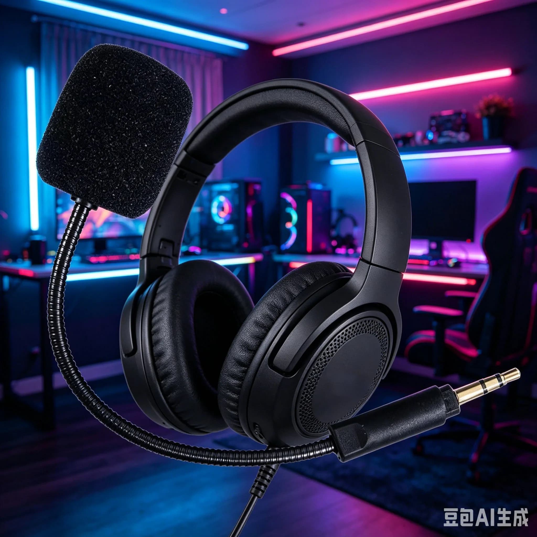 FOR Logitech G735 Headset Noise Cancelling Microphone 35mm Headphone Stereo-Sound Microphone Rod For Gaming Accessories