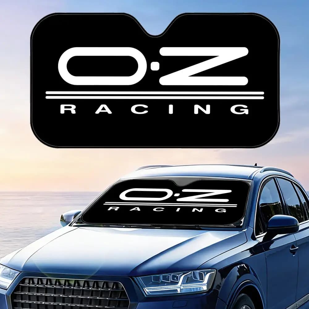 Parasole OZ O.Z Racing Riutilizzabile in Alluminio con Protezione UV e Isolamento Termico a Tre Strati per Parabrezza