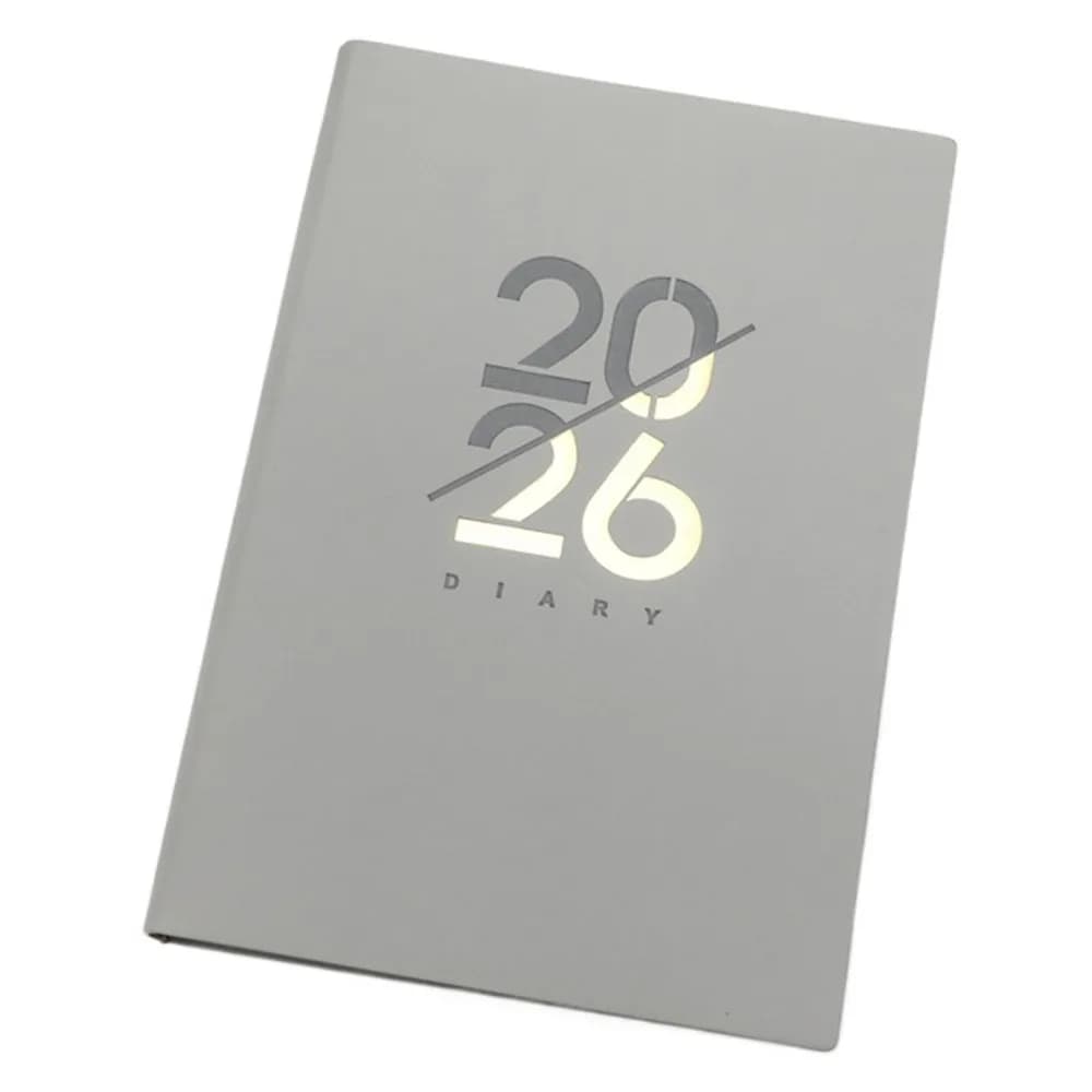 English 2026 Schedule Planner Notepad 12 Months Wear-resistant A5 Agenda Planning Notebook Portable Simple