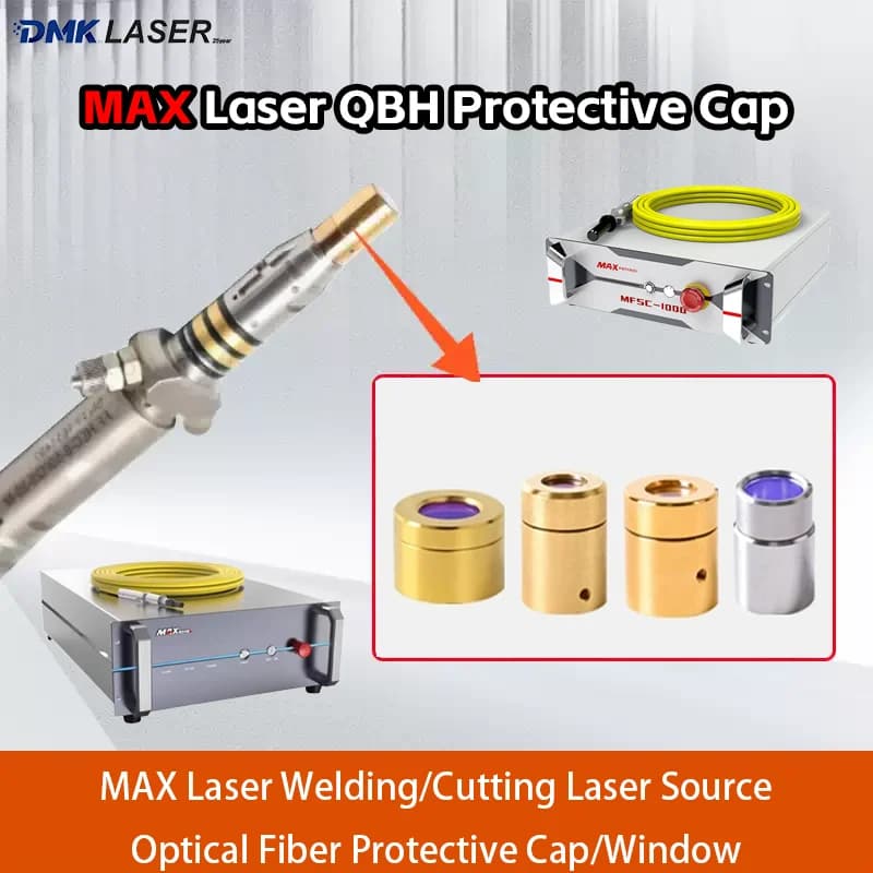 MAX Laser QBH Cappuccio protettivo Cavo in fibra ottica Finestre di cristallo MFSC Saldatrice/taglio laser Accessori qbh D12.8 D12.9