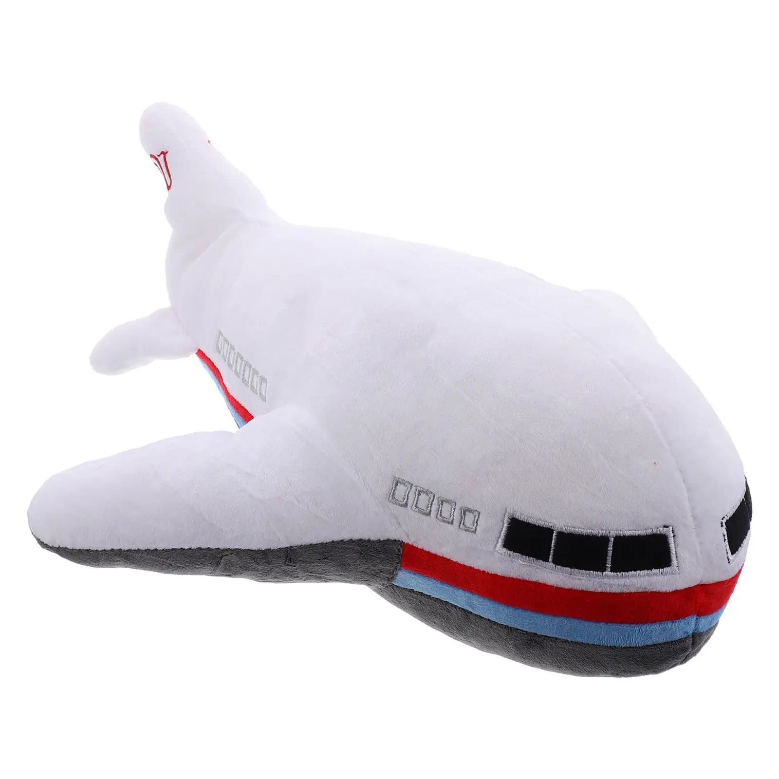 Adorable Cartoon Airplane Soft Hug Pillow for Kids Travel Bedroom Decor Stuffed Aircraft Comfort Companion for Boys Girls