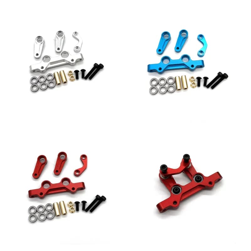 Accessorio in metallo TAMIYA /10 Fighter NXGEN DT04 58741 Parti di componenti dello sterzo per auto con telecomando elettrico Viet