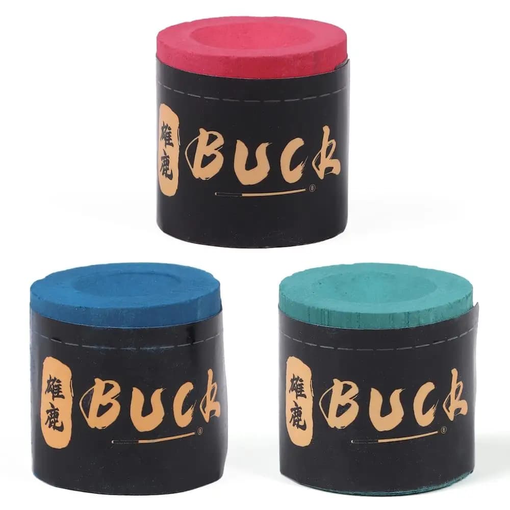 2Pcs/Set Pool Cue Tip Cue Chalk No-slip Blue Green Red Billiard Chalks Calcium Carbonate Indoor Sport Snooker Accessory