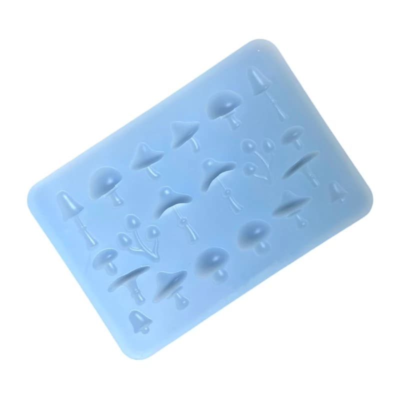 Silicone Mushroom Resin Mold Handmade Accessory Making Tool Suitable for Craft Jewelry Making Accessories