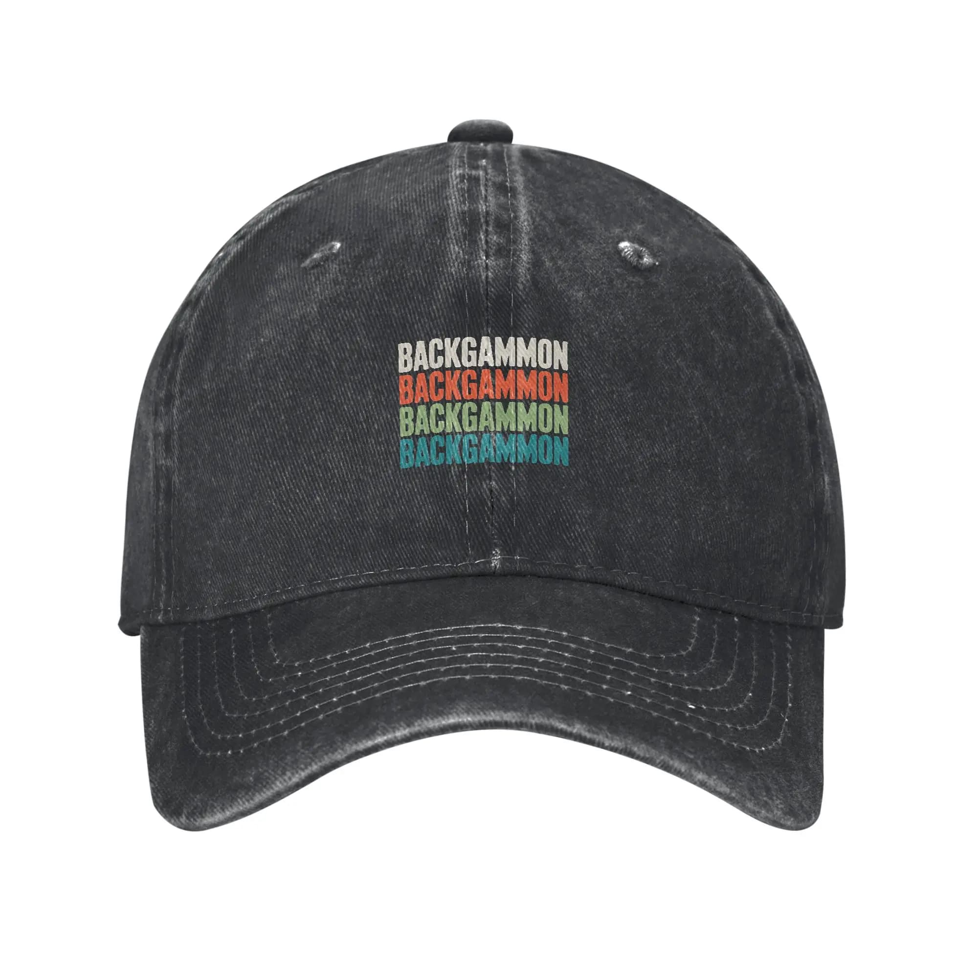 Fashion Sport Backgammon baseball cap Fits Small Head Circumference Sharp Visors