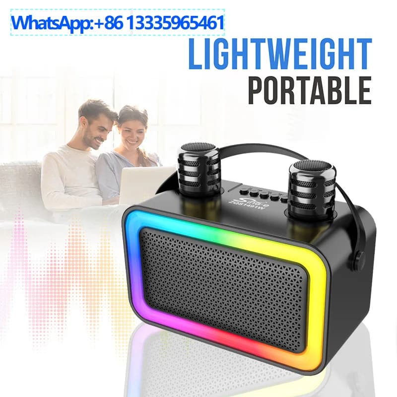 ZQS1491W Set audio k-song wireless Bluetooth Set di artefatti k-song domestico Altoparlante karaoke macchina all-in-one