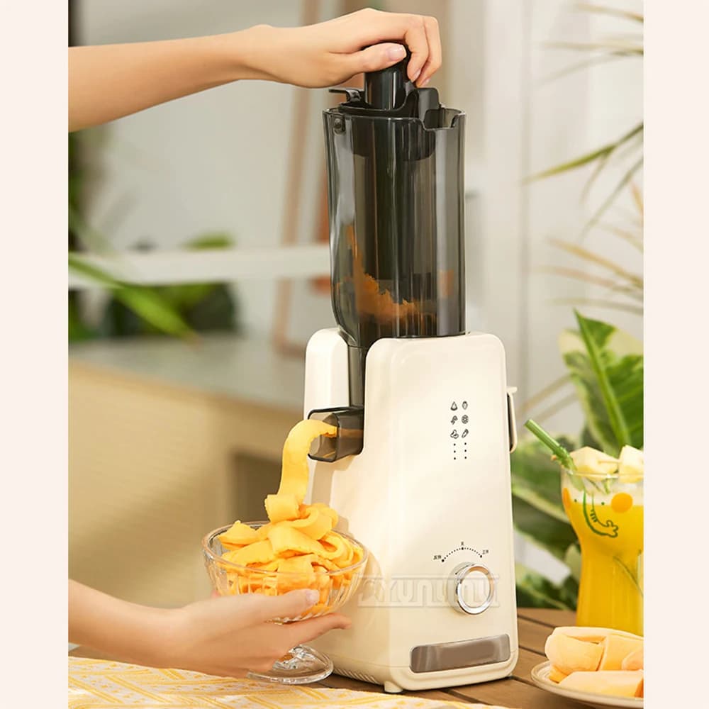 Domestic Juice Extractor with Residual Separation, Centrifugal Automatic Large Diameter, Multifunction Blender