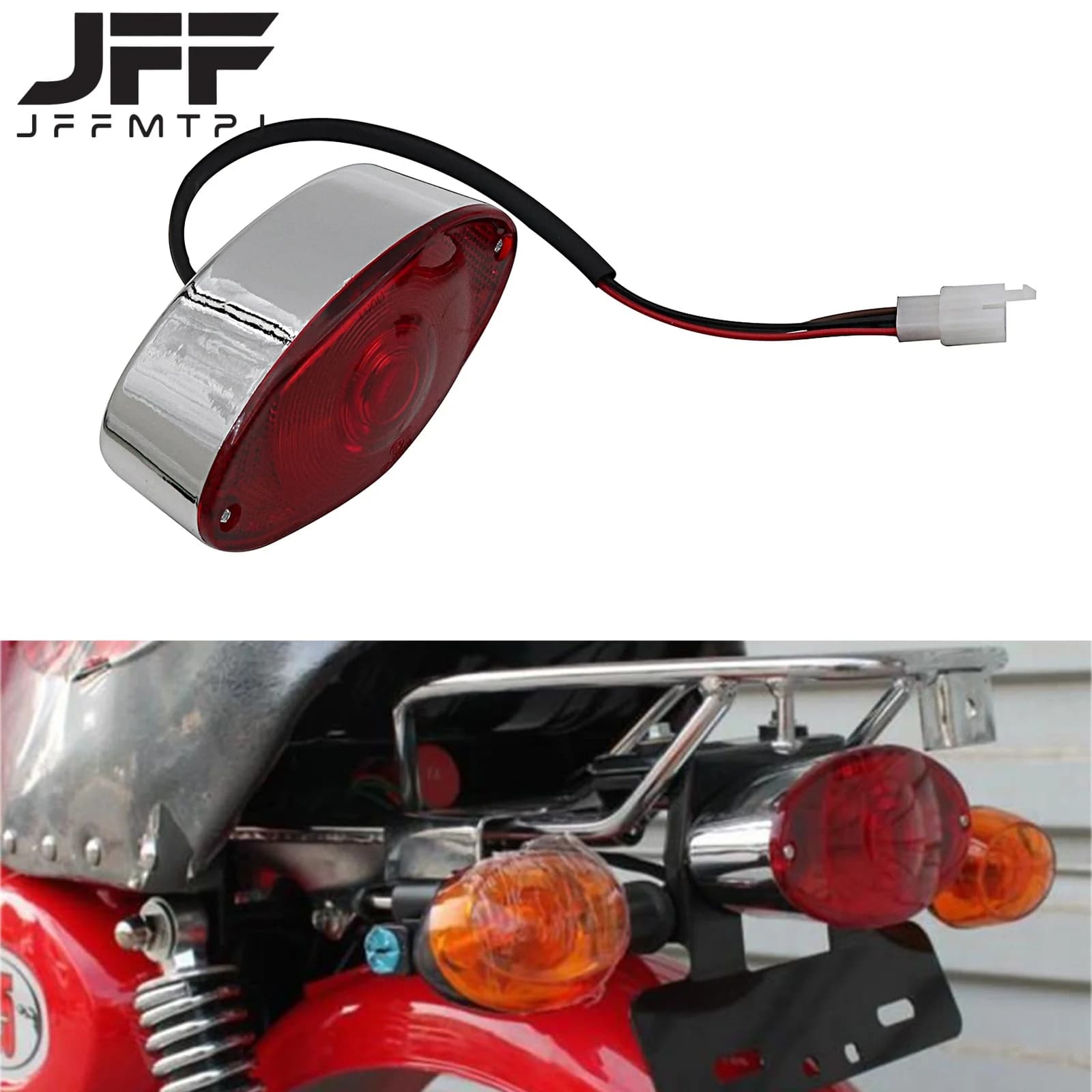Lampadina 12V moto Quad ATV Running Brake plate back light suitable for Universal Dirt Pit Bike ATV UTV Buggy Monkey Z50