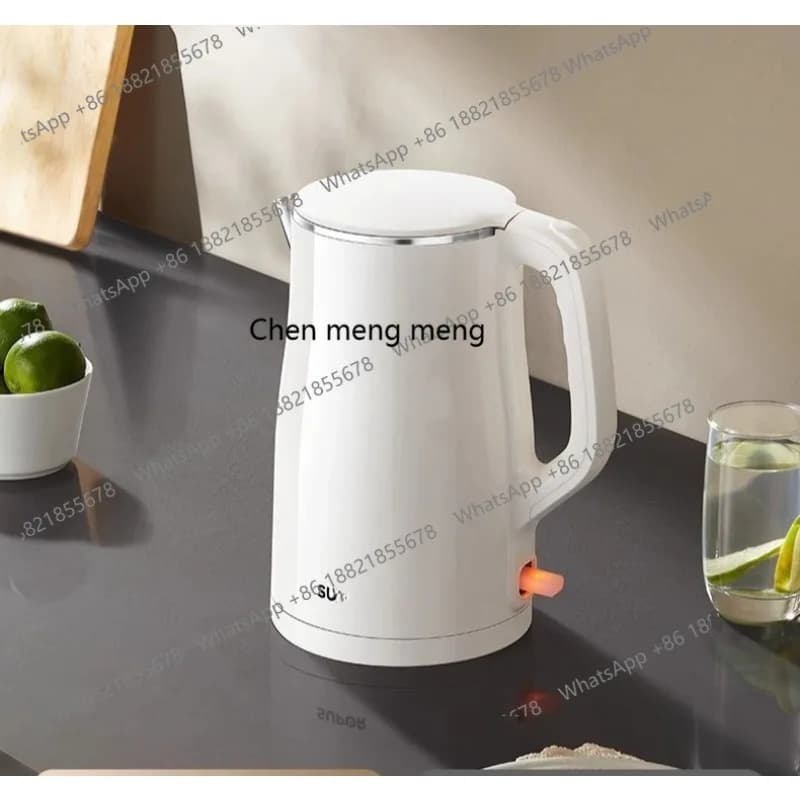 Bollitore elettrico Teiera per acqua bollente intelligente in acciaio inossidabile 316L antiscottatura da 1,5 litri SW-15T108A
