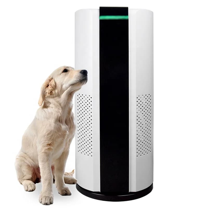 Portable Silent 7‑Stage UV Anion Air Purifier Dust Smoke Odor Remover Intelligent