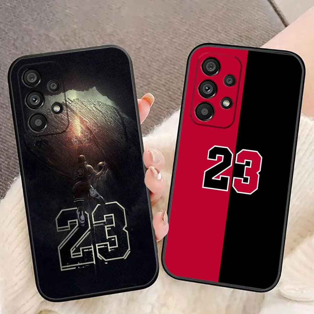 Custodia per telefono Basketball Sports 23 per Samsung A14 A15 A16 A17 A23 A32 A35 A36 A37 A51 A52 A53 A55 A56 A57 A71 A72 A73 A54 A22