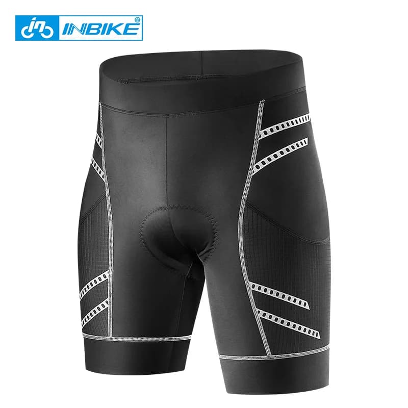 INBIKE Men's Summer Cycling Shorts Cut off Liquidation Silicone Bearing 3D Breathable Bike Clothing MTB Fast Drying