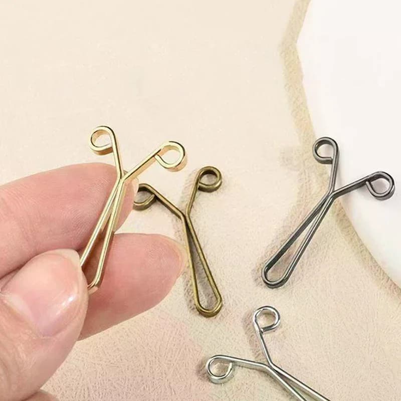 Stringere la fibbia in vita Bottone a pressione regolabile a forma di U Bottoni jeans Nessuna traccia Pantaloni staccabili Clip Accessori di abbigliamento Strumento