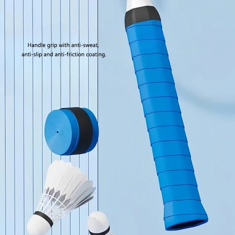 Tennis and Badminton Racket Handle Rubber Anti-sweat Anti-slip Shock-absorbing Strap Accessory Wear-resistant