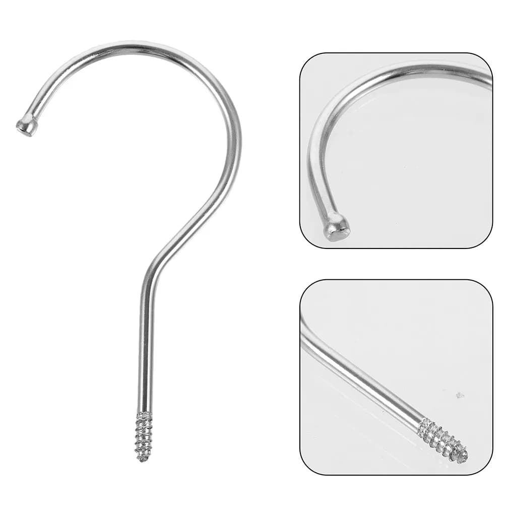 20Pcs Plastic Pants Hanger Hooks Universal Closet Organizer Thickened Space Saving for Skirts Jeans Clothes