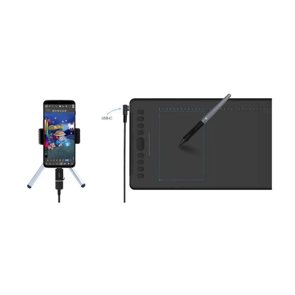 Multi-express Keys Professional H1161 Tilt Function Graphic Drawing Tablet