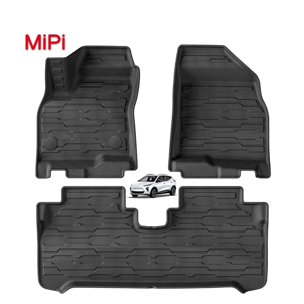 Tappetino per auto nuovo arrivo personalizzato per CHEVROLET BOLT EUV 2022-2024 TPE Tappetini per auto 3D Antipolvere Facile da pulire Tappeto antiscivolo
