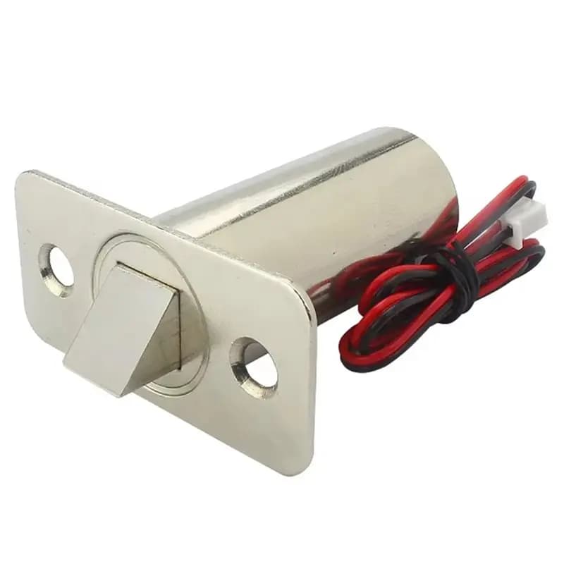 taNUOVISSIMOta Built-in door lock with electric control DC12V24V Electromagnetic lock Access control Hidden electrical lock