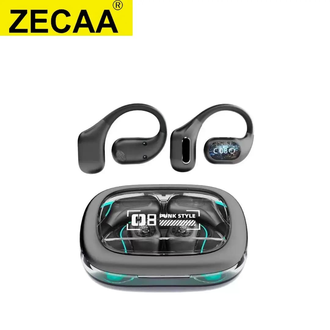 ZECAA OWS Ear Hook Punk Aerial Conduction Bluetooth Wireless Bluetooth Auxiliary Bluetooth Noise Reduction Bluetooth Wireless Auxiliary AI Bluetooth