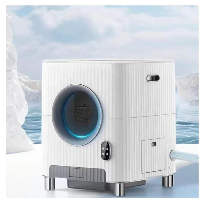 Factory App Control Intelligent Smart Self Cleaning Toilet Litter Box for Cats Automatic Cat Litter Automatic Box Self-Cleaning