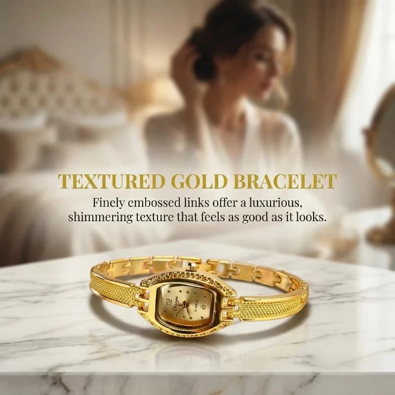 Women's Luxury Watches, Vintage Alloy Strap, Women's Quartz Watches, Elegant Fashion Watch, Valentine's Day Gift