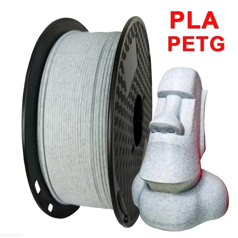 Marble PETG Filament 1.75mm Stone Like Effect 3D Printer Filament Smooth Printing 250g 500g 1KG