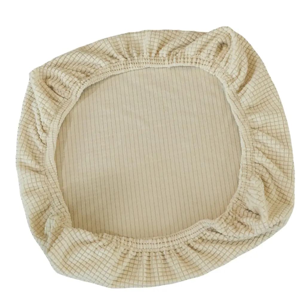 Copricuscino Protettivo Jacquard, Fodera Elastica per Sedia, Copertura per Cuscini di Sedie da Pranzo e Soggiorno