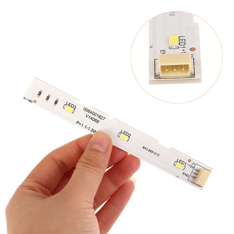 Hot Sale DC12V 1.5W LED Light Strip Bar For Haier BCD-575WDBI Freezer Refrigerator RoHS 0064001827 Fridge DIY Accessories