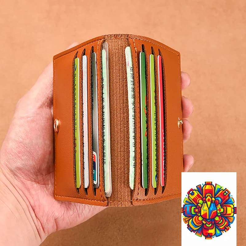 Card Bag Bank ID Card Case Driver's License Wallet Simple And Anti Demagnetization Compact Card Holder