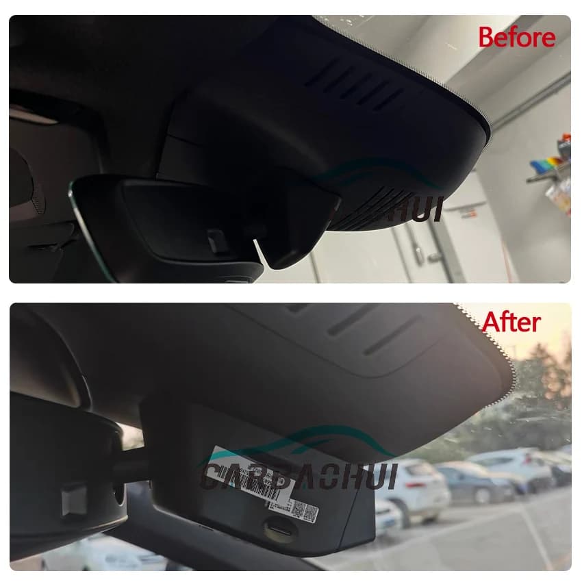 Telecamera DVR per Auto Volvo C40 2022 2023 2024, Dashcam Plug and Play, Videocamera 4K per Auto