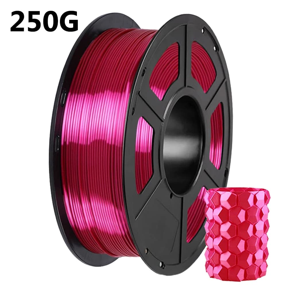 1.75 mm PLA Pink Silk Filament 3D Printer Material Printing Reels Silk Plating 250g 500g 1kg Wire Vacuum Packing