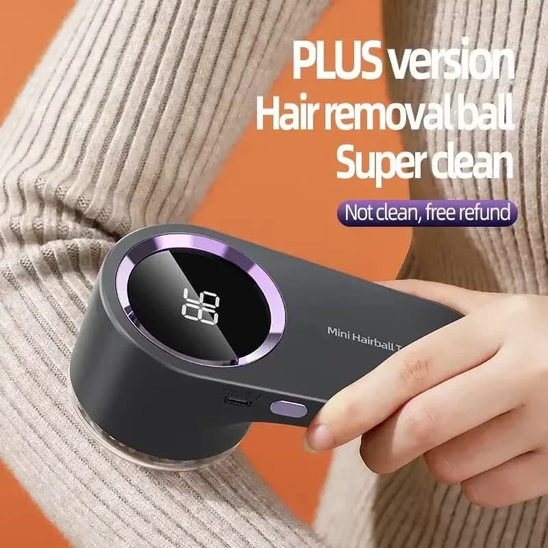 Portable Electric Leverage with LED Display, USB Rechargeable, For Sweaters & Dresses, Haircuts for Domestic Animals