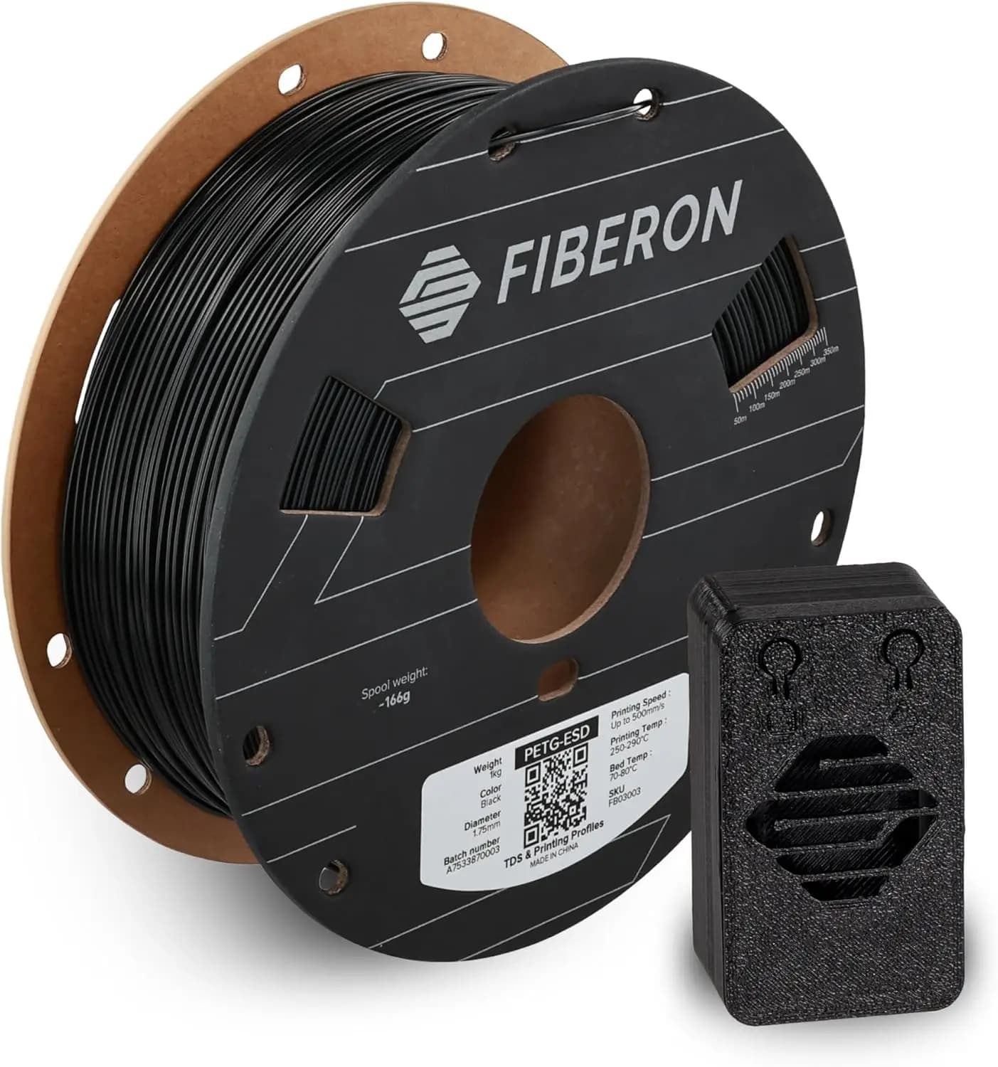 Filamento Flessibile eSUN PEBA 90A per Stampante 3D, 1.75mm, Bobina da 0.8kg (1.76lbs), 70% Alta Resa Energetica e Rimbalzo, Leggero