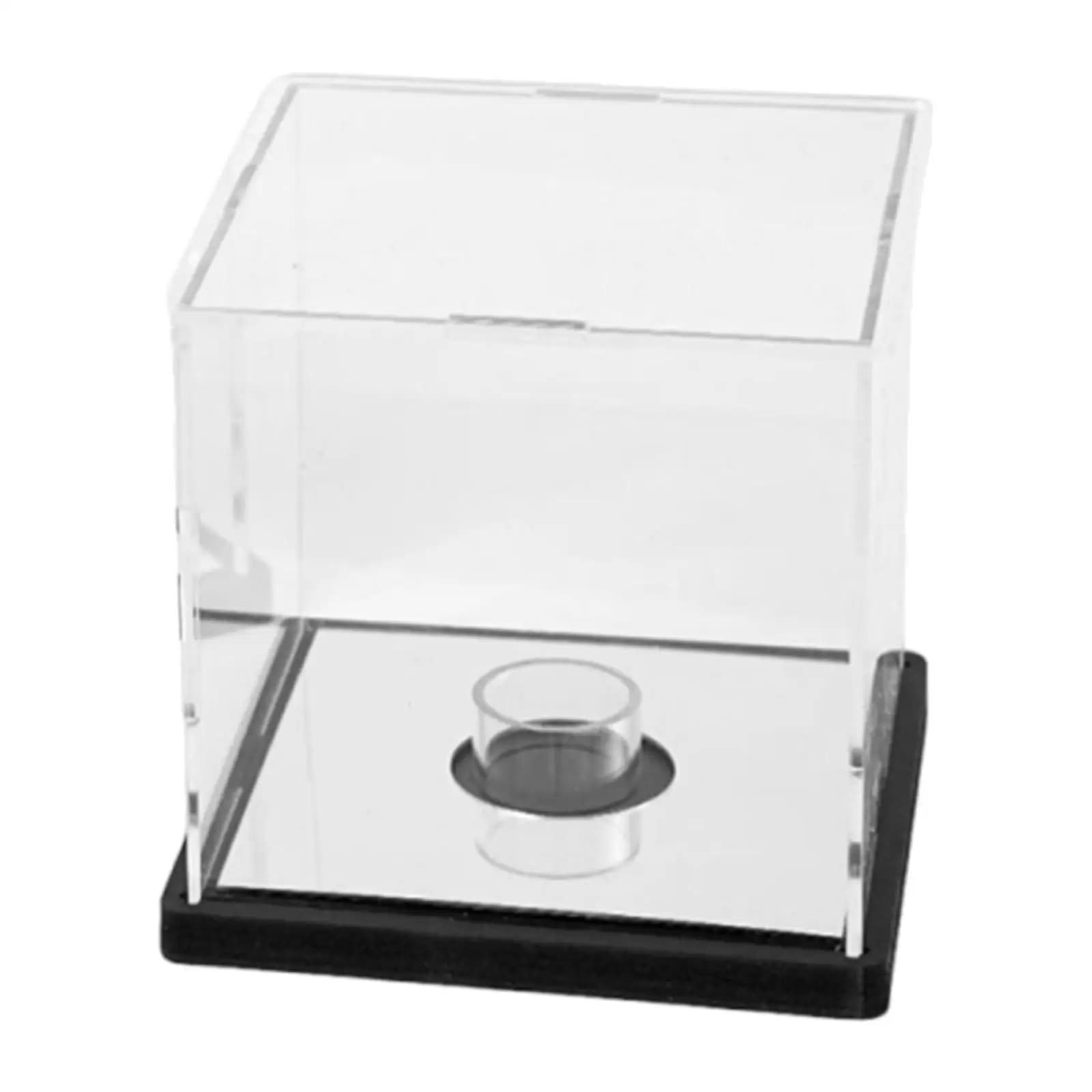 Baseball Display Case Gift Protection Sports Father's Day Gift Ball Holder Baseball Holder Baseball Storage Box for Home Bedroom