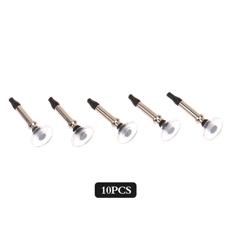 Punte per penna stilo con punta per disco di ricambio universale da 10 pezzi Punta per disco trasparente rotonda per telefono tablet touch screen