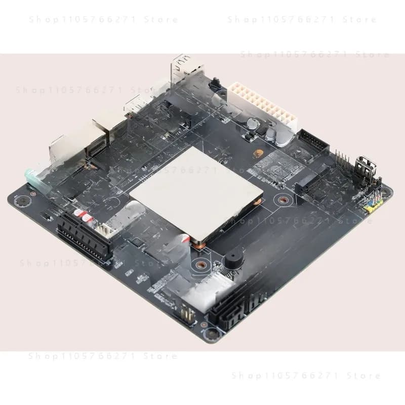 For N100 NAS Motherboard, Dual 2.5G i226-V Ethernet Ports, Dual M.2 NVMe Slots with PCIe 3.0 Expansion Slot for Storage Server