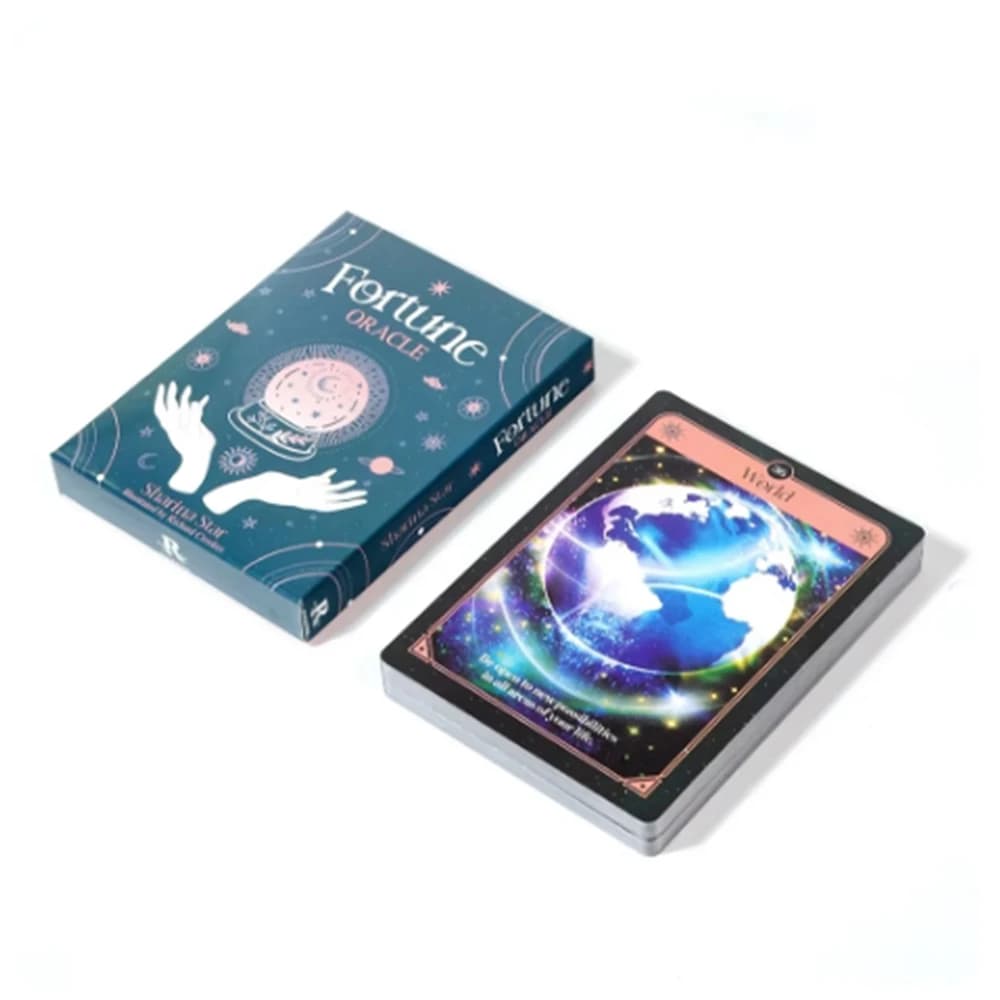 Fortune Oracle Cards by Sharina Star card contains one personal or spiritual message guide you on your life's path