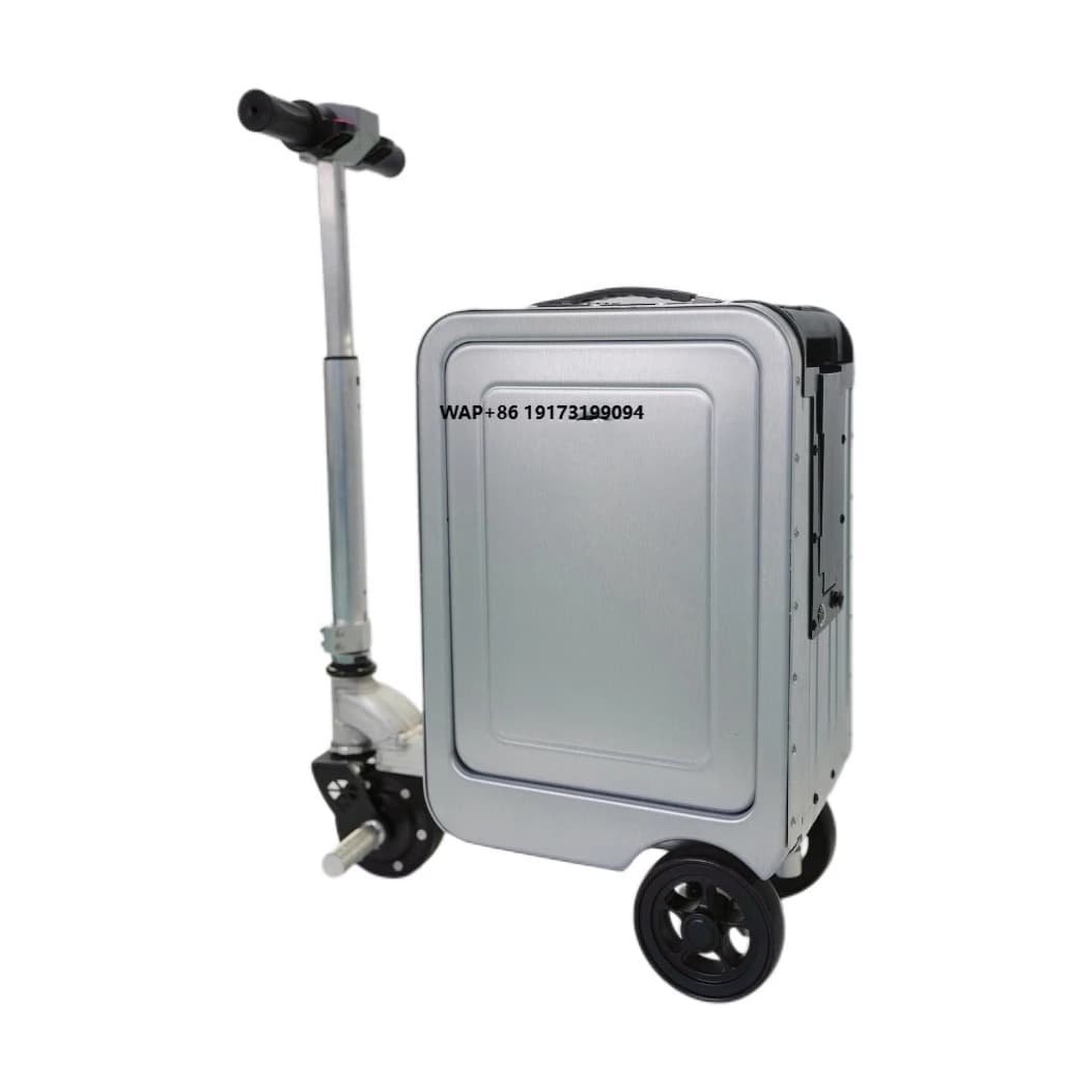 Valigia Motorizzata All'ingrosso Resistente per Ciclismo, Bagaglio Leggero Portatile con Telaio in Alluminio, Smart Follower con Ricarica USB