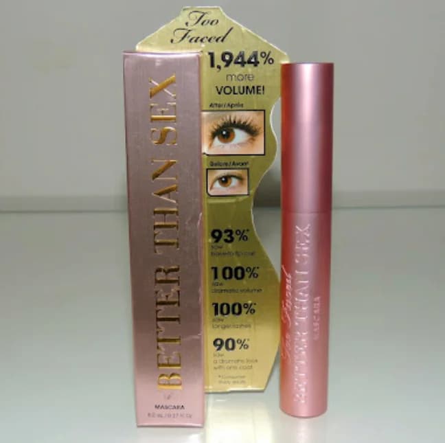 Too Faced Better Than Sex Mascara 8ml Black Natural Curling Volumizing Thicken Lengthening Mascara Brand Waterproof Eye Makeup